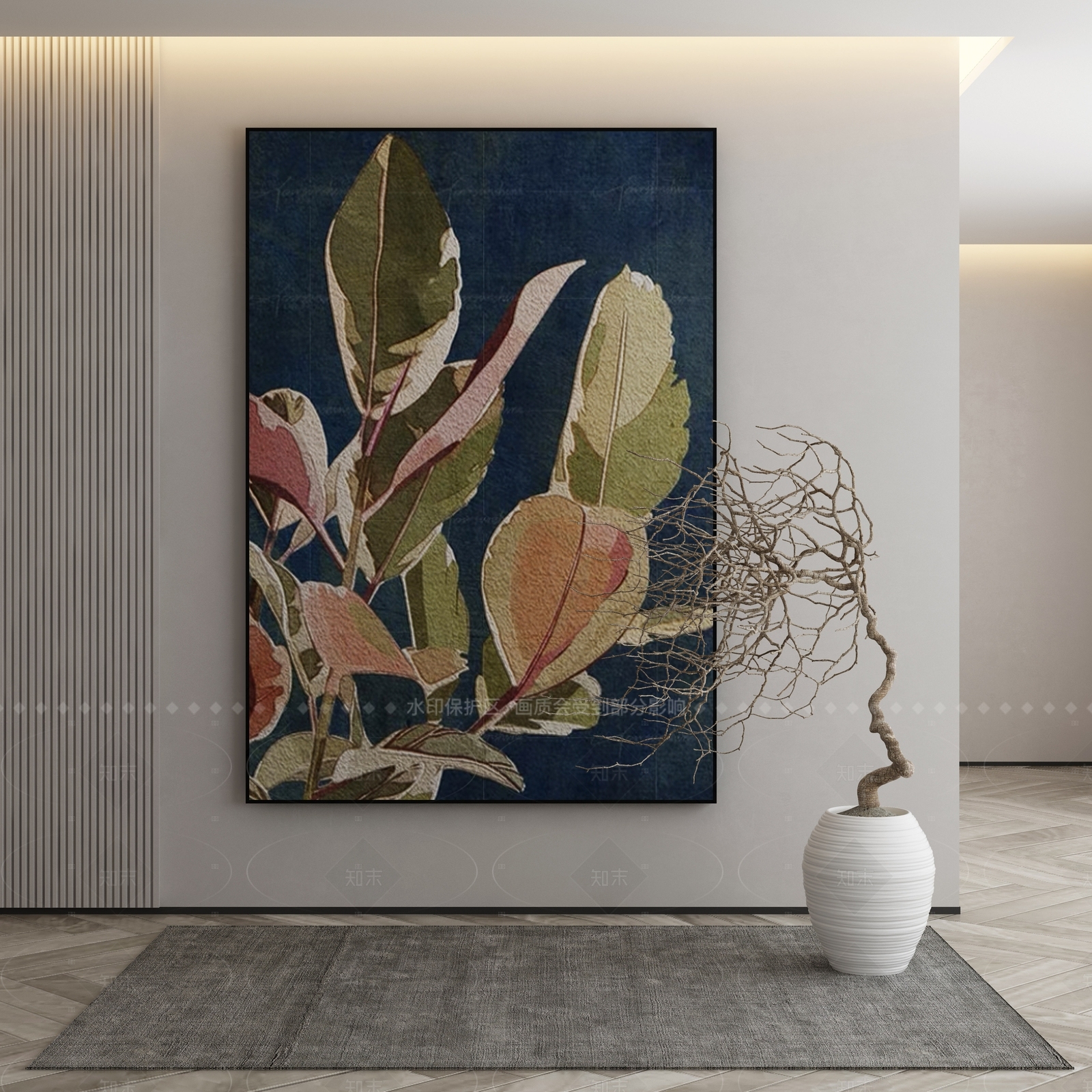 现代简约玄关3D模型下载【ID:1208438695】