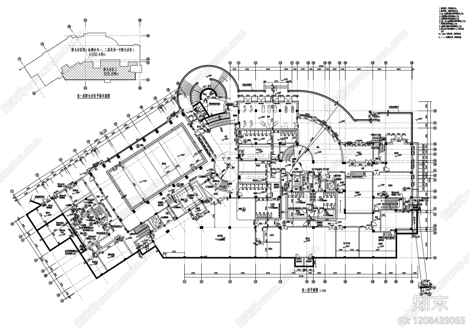 欧式其他商业建筑cad施工图下载【ID:1208439065】