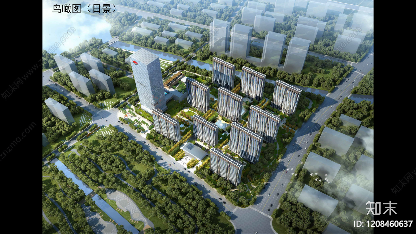 五星级酒店建筑下载【ID:1208460637】