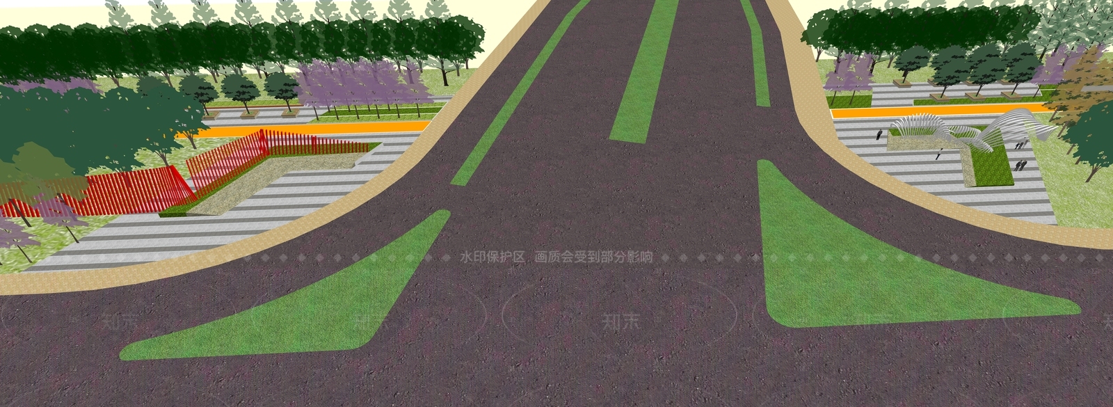 现代轻奢其他景观小品SU模型下载【ID:1208464155】