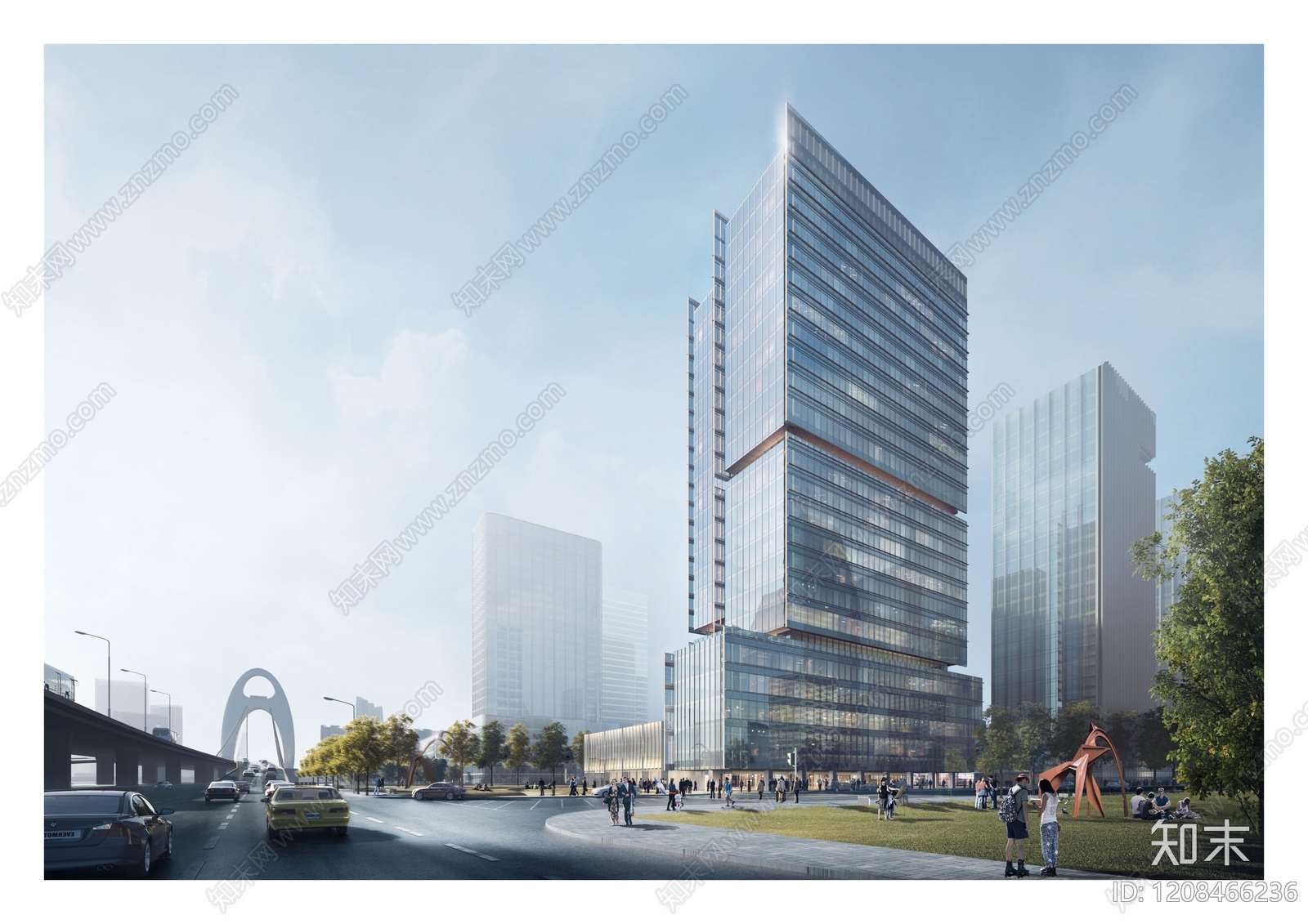 现代民宿建筑下载【ID:1208466236】