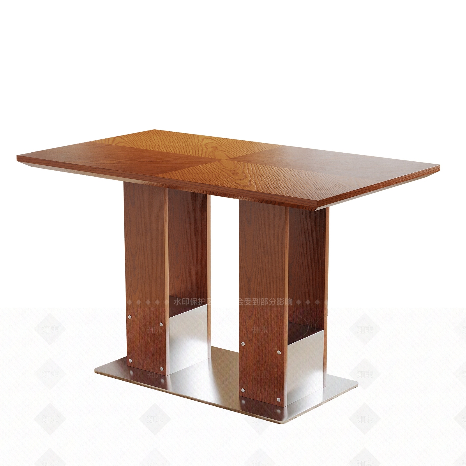 现代简约餐桌3D模型下载【ID:1208467006】