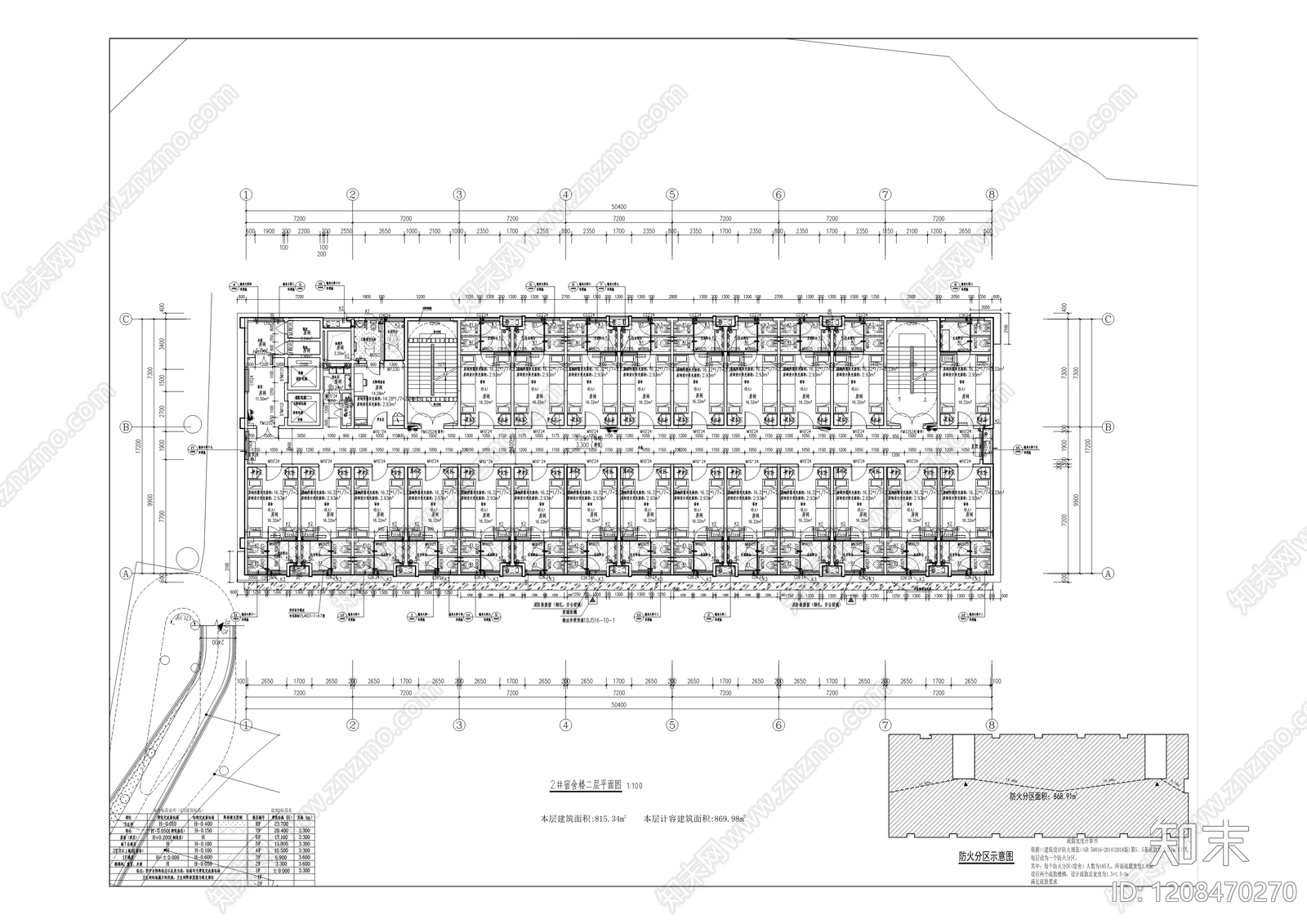 现代学校建筑cad施工图下载【ID:1208470270】