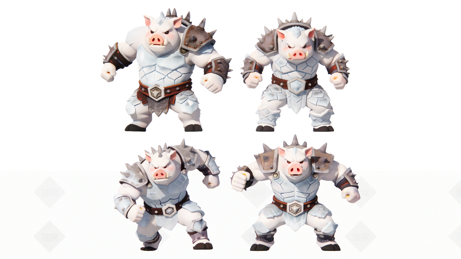 虚拟人物SU模型下载【ID:1208477916】