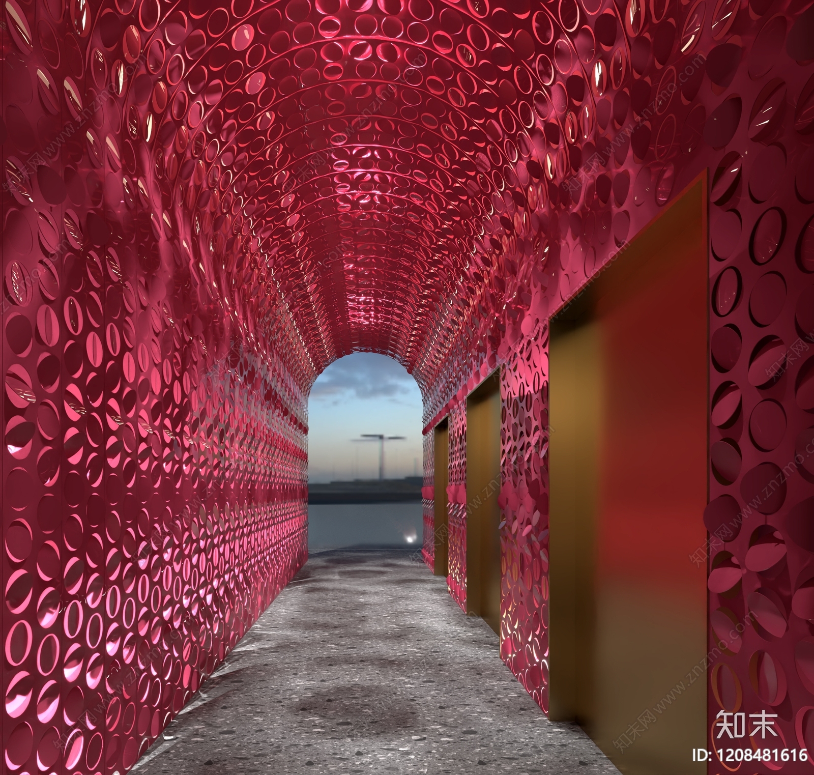 现代艺术装置风艺术风格建筑3D模型下载【ID:1208481616】