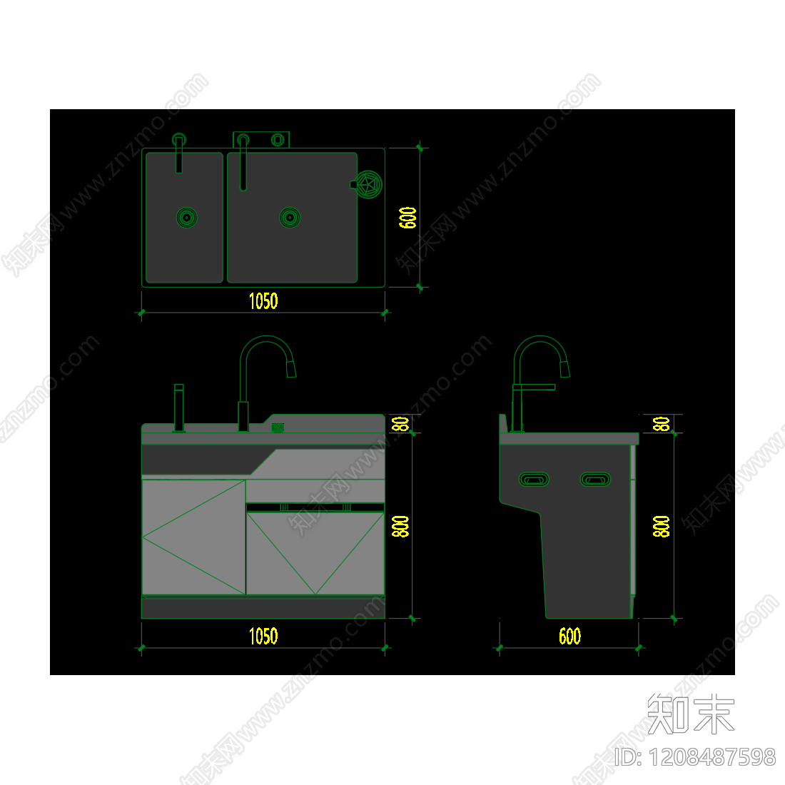 现代其他图库施工图下载【ID:1208487598】