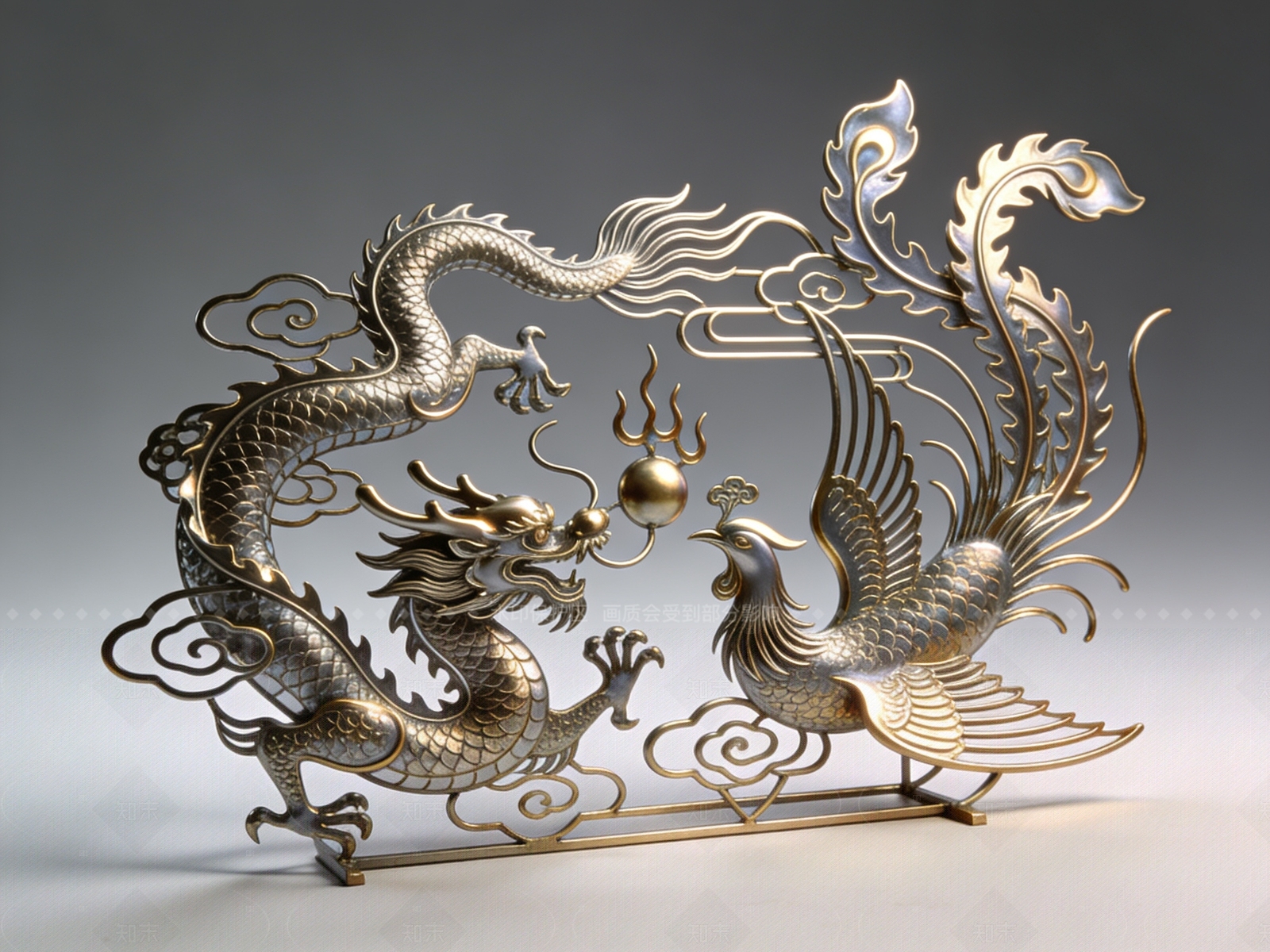 新中式中式雕塑摆件SU模型下载【ID:1208488767】