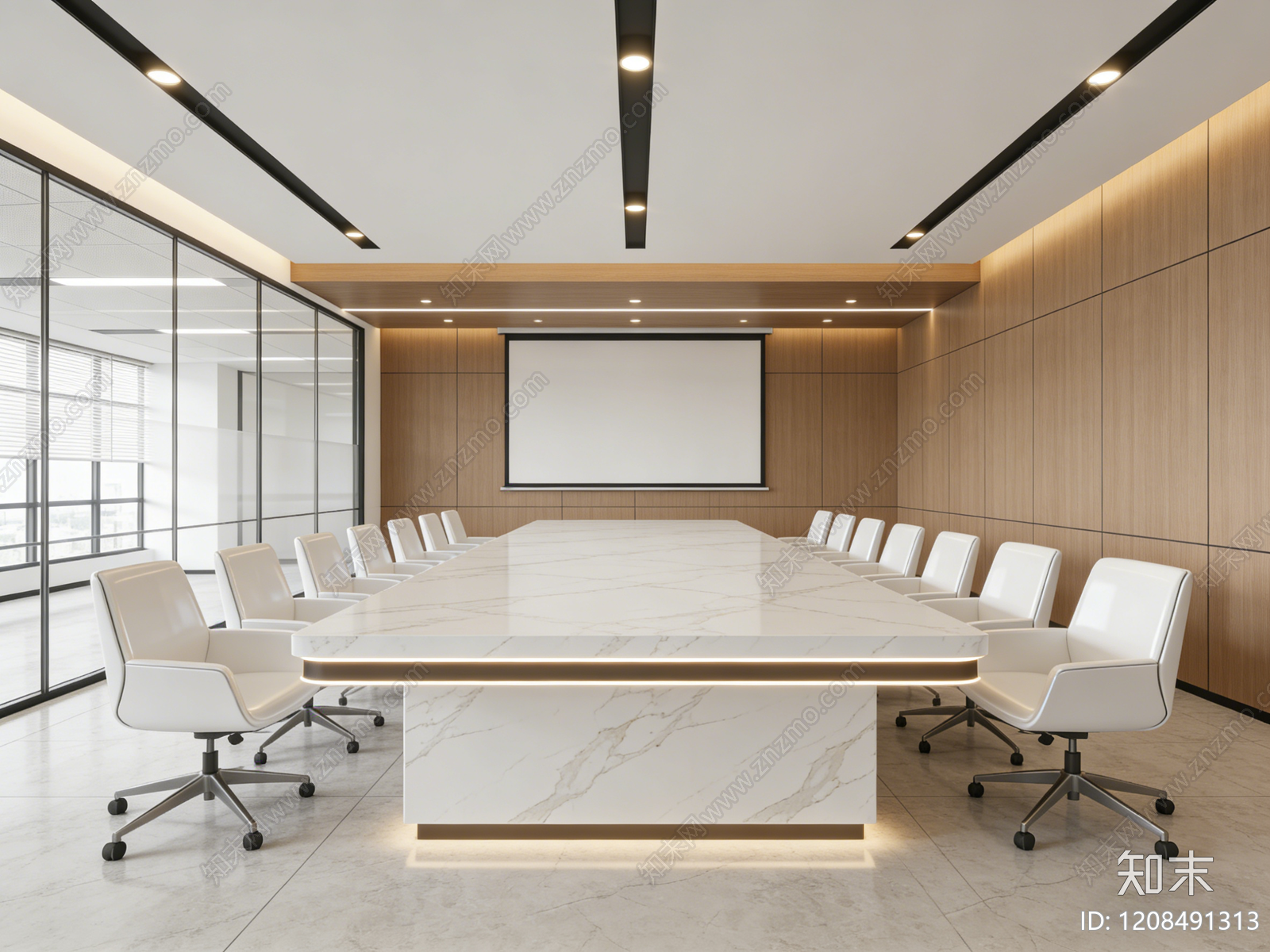 现代办公室贴图下载【ID:1208491313】
