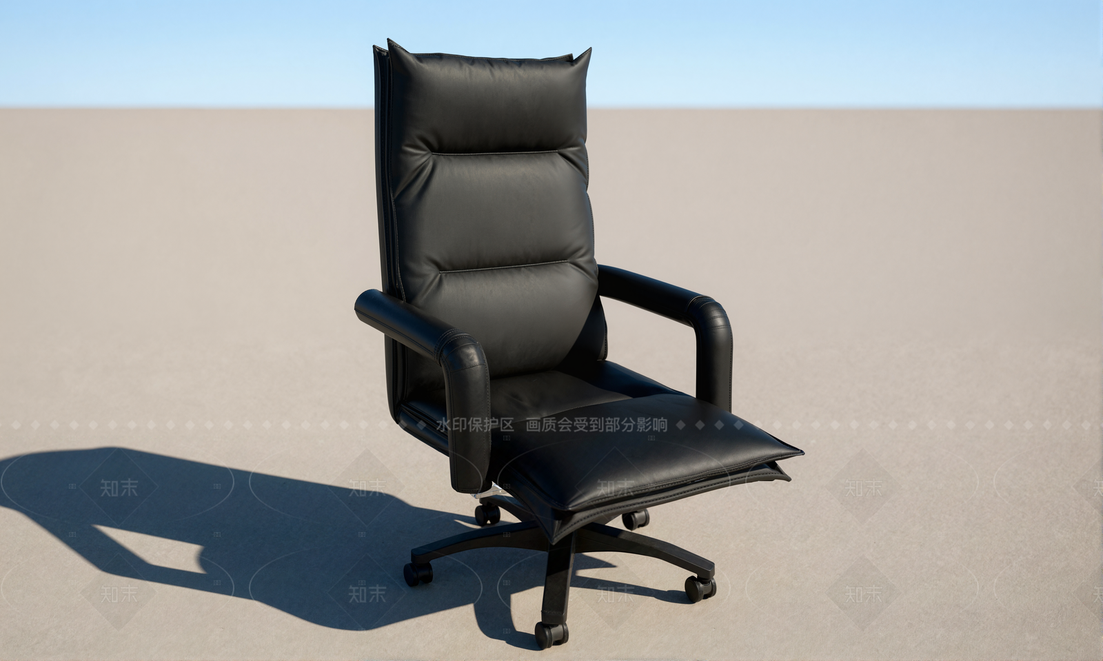 现代简约办公椅SU模型下载【ID:1208494266】