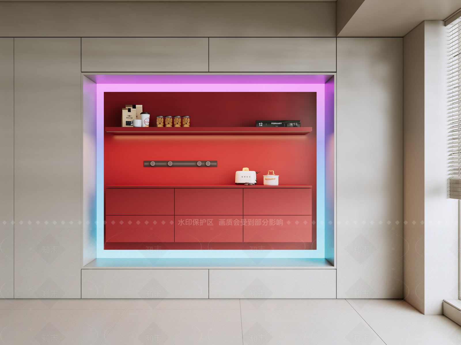 餐边柜3D模型下载【ID:1208499458】