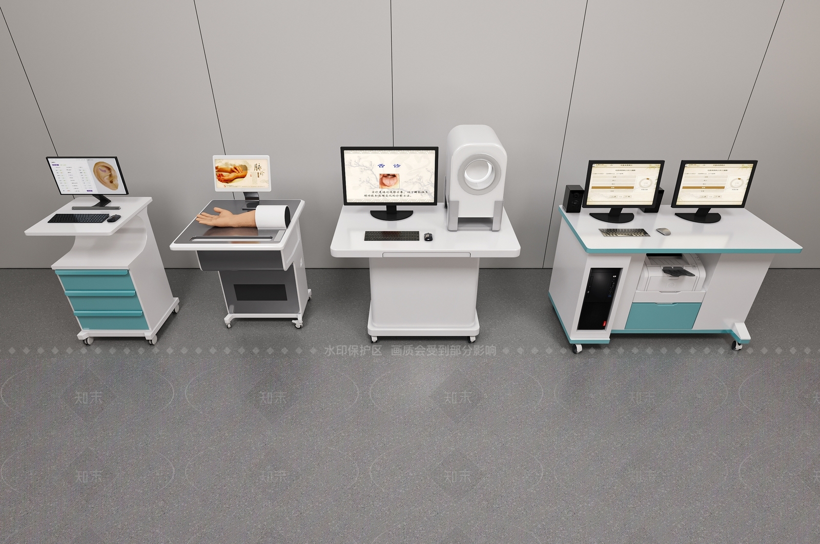 现代简约医疗器材3D模型下载【ID:1208501311】