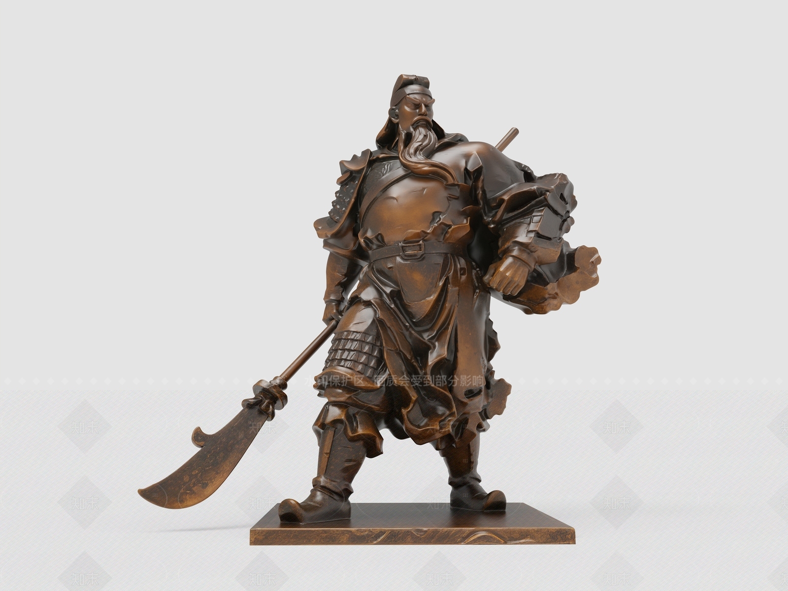 新中式雕塑摆件3D模型下载【ID:1208502960】