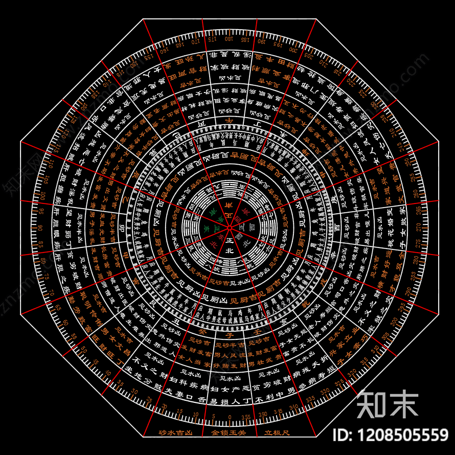 中式其他节点详图施工图下载【ID:1208505559】