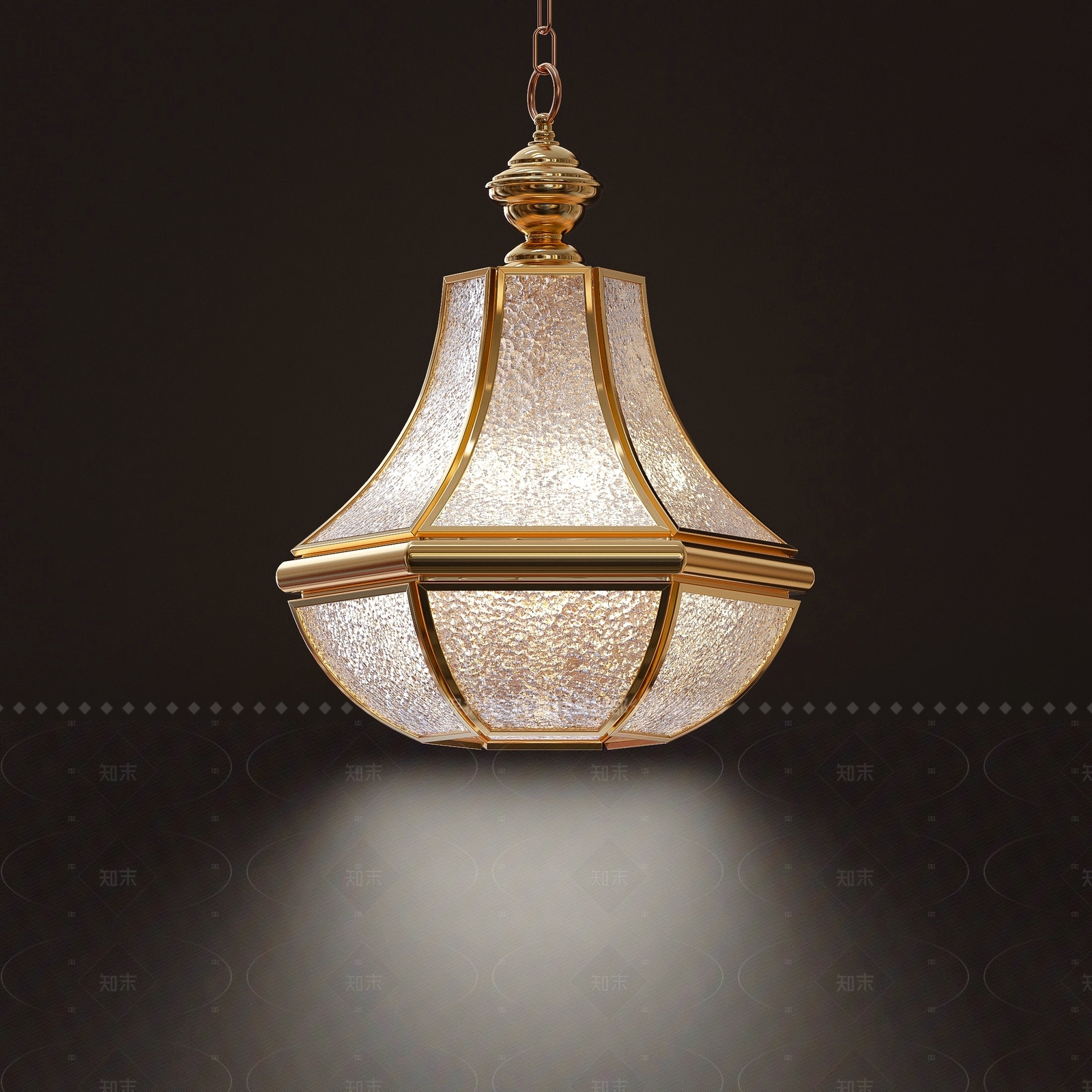 欧式古典餐厅吊灯3D模型下载【ID:1208508553】