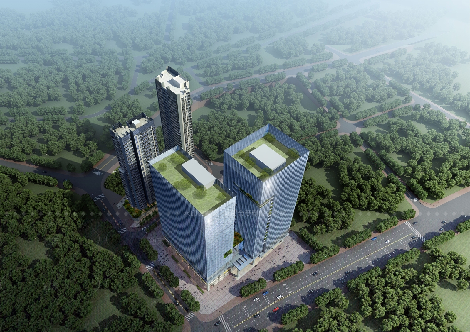 现代其他公共建筑SU模型下载【ID:1208512418】