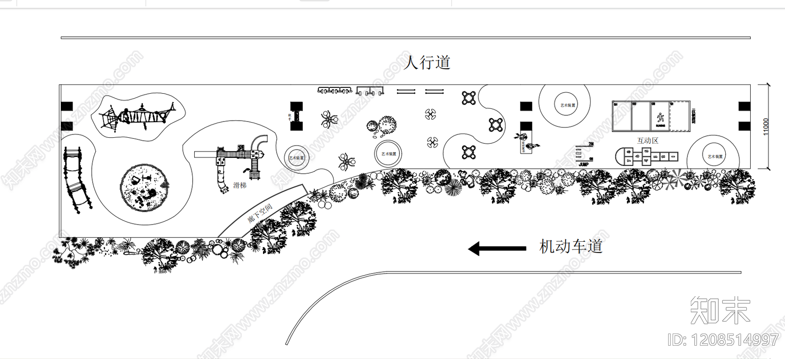 桥梁通行景观施工图下载【ID:1208514997】
