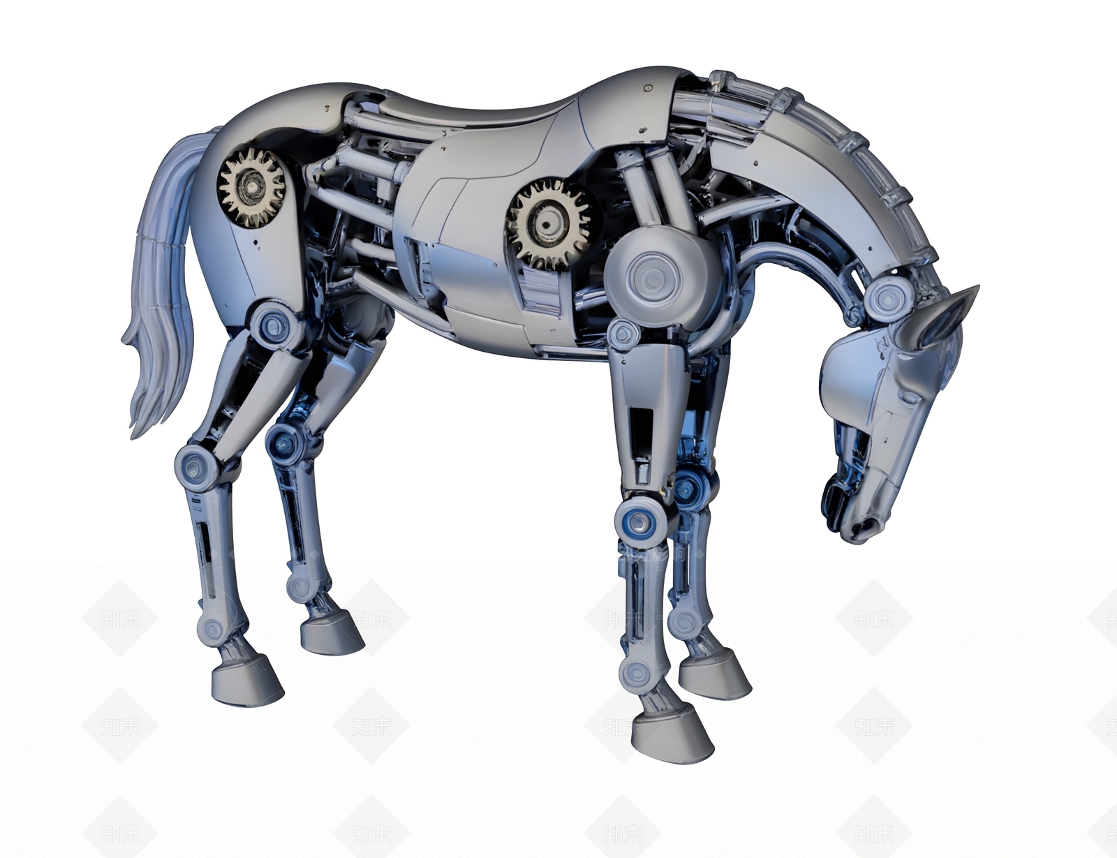 机械仿生风格其他动物3D模型下载【ID:1208514809】