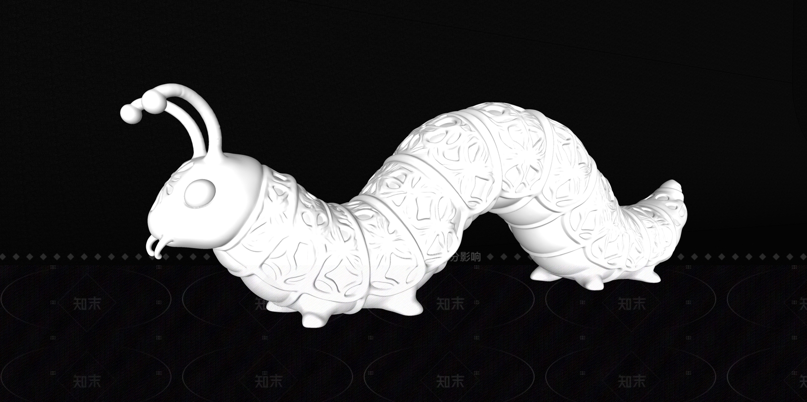 极简主义雕塑摆件3D模型下载【ID:1208516538】