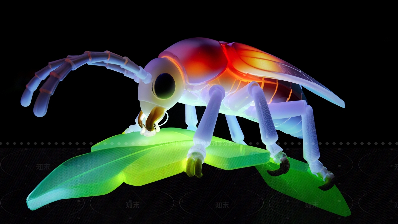 赛博朋克雕塑摆件3D模型下载【ID:1208517217】