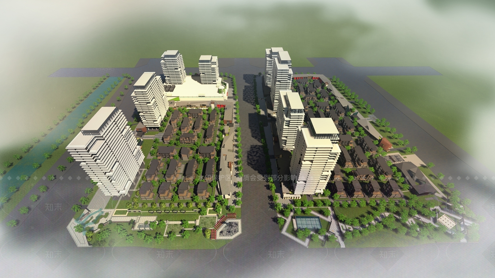 现代新中式多层住宅SU模型下载【ID:1208517491】