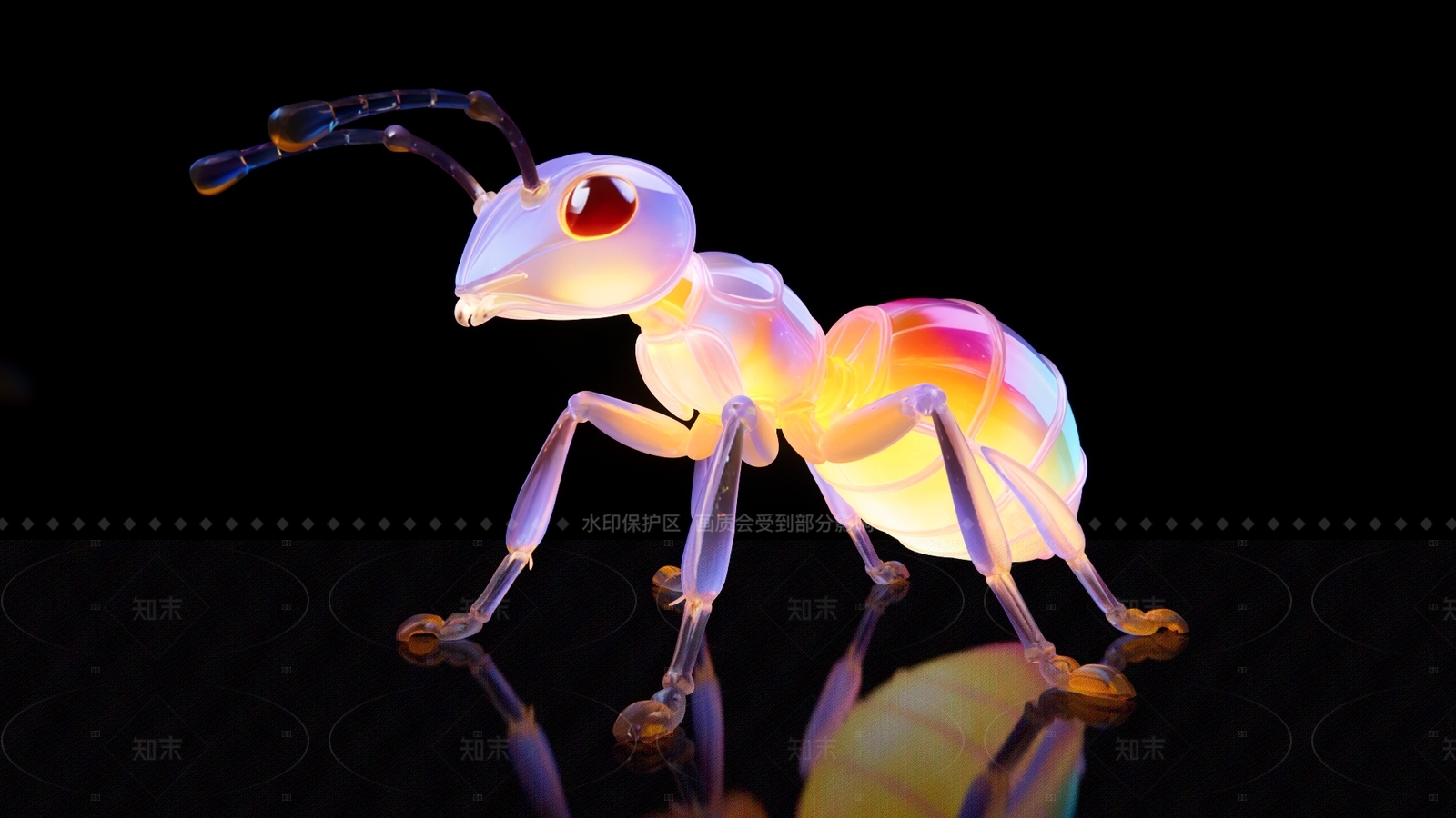 赛博朋克风雕塑摆件3D模型下载【ID:1208517551】