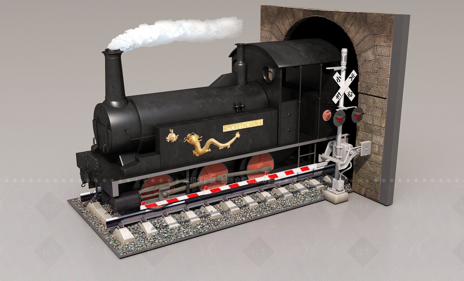 火车SU模型下载【ID:1208530946】