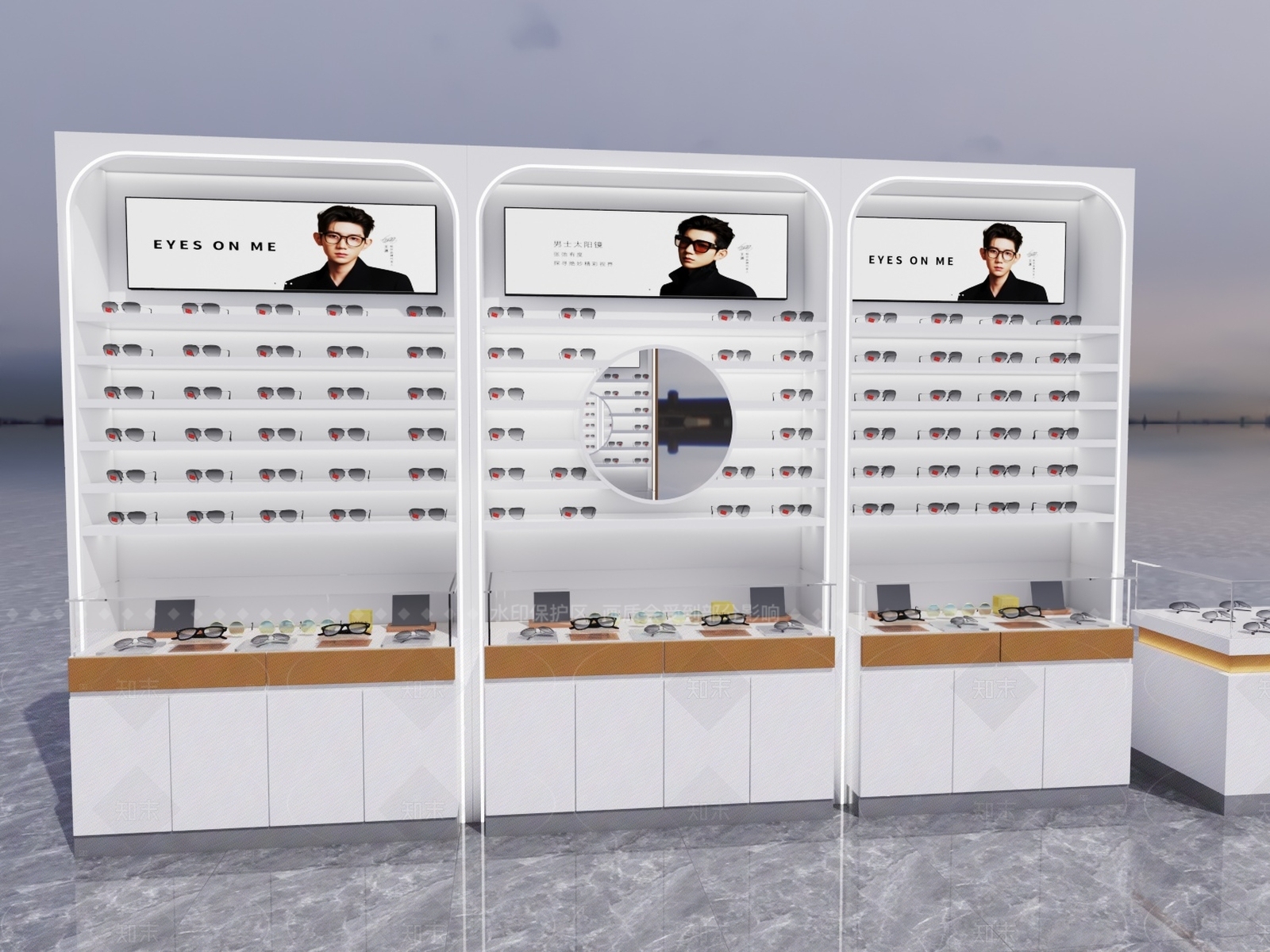 现代简约其他产品展厅3D模型下载【ID:1208530888】