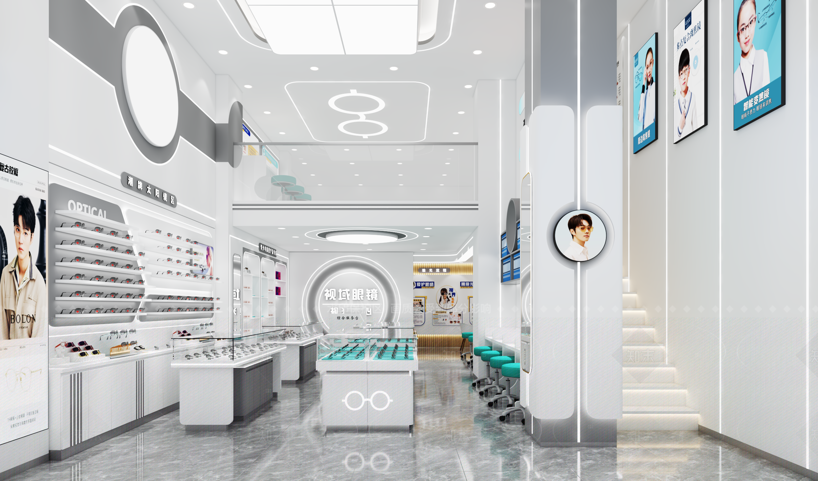 XX眼镜店3D模型下载【ID:1208530905】