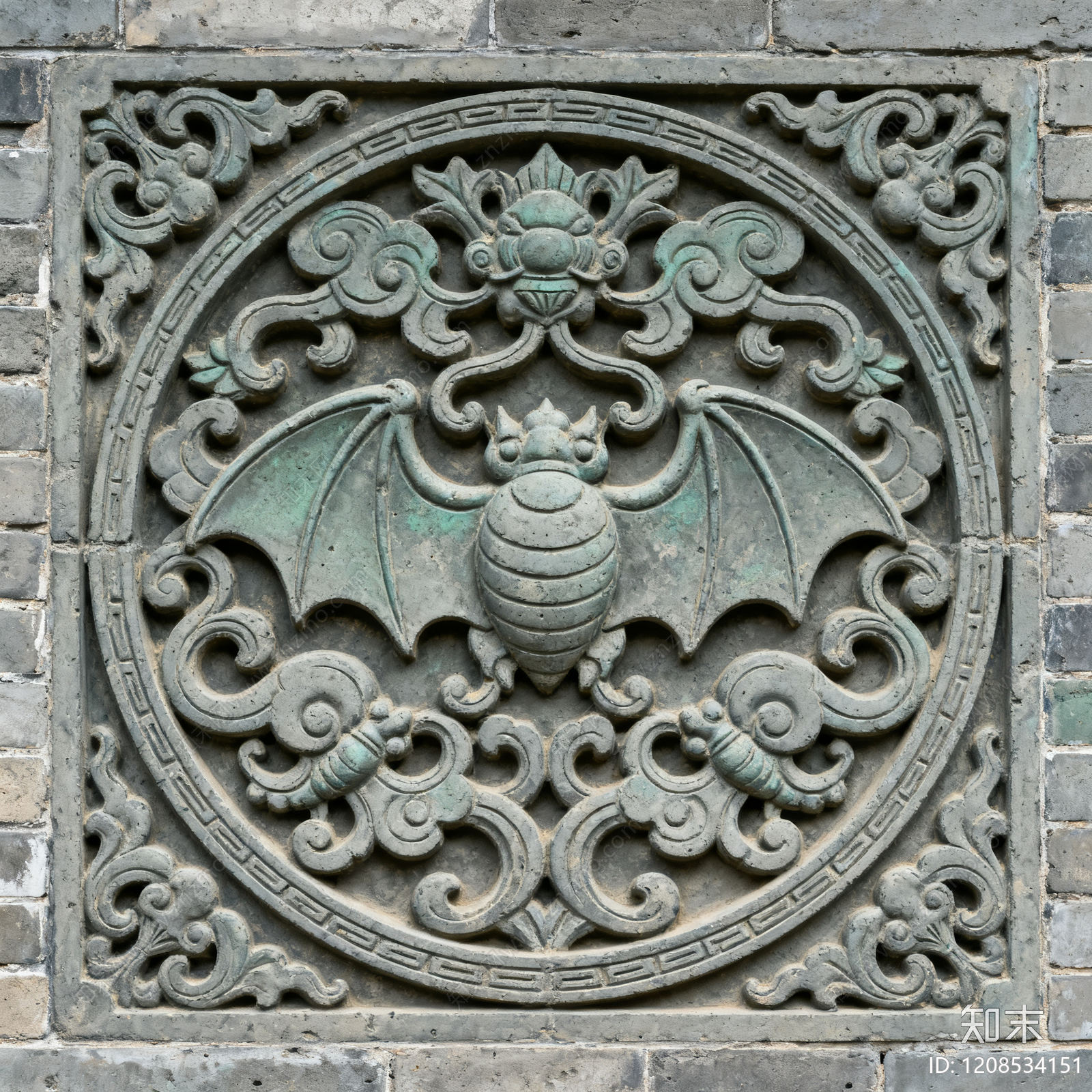 中式石雕贴图下载【ID:1208534151】