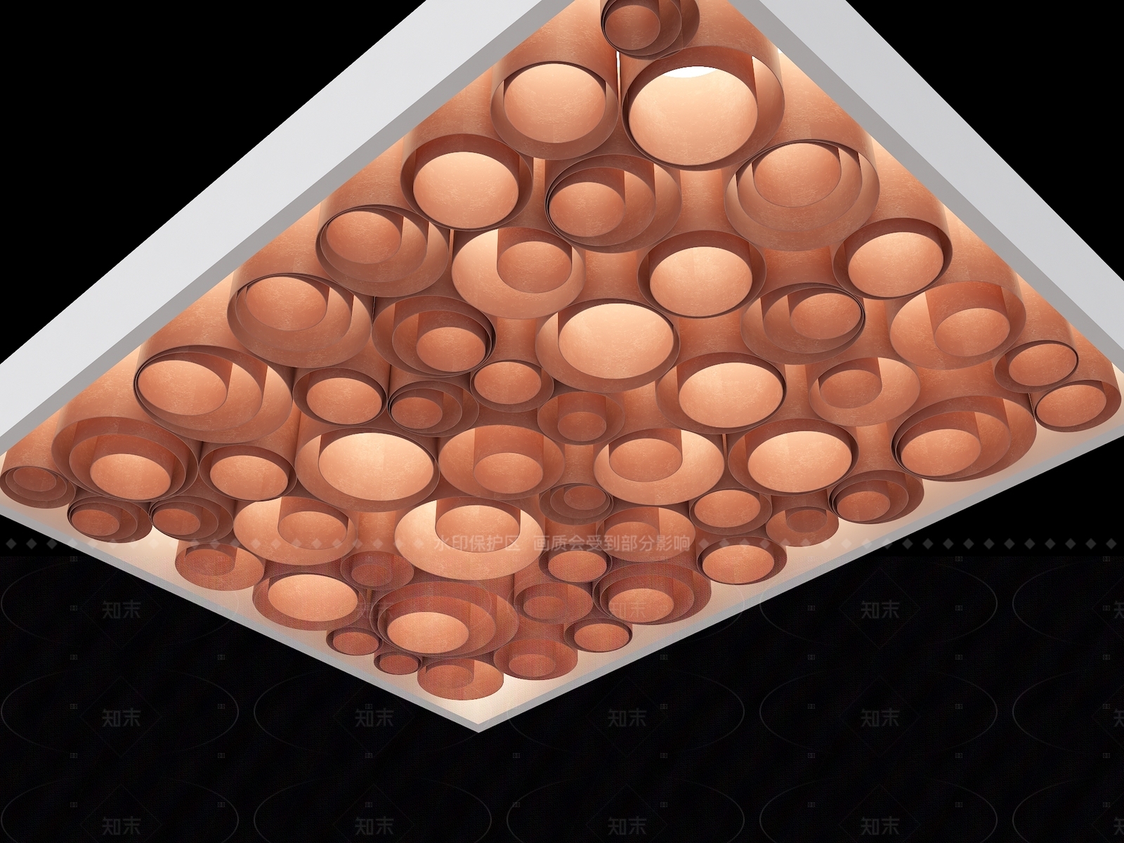 现代简约儿童房吊灯3D模型下载【ID:1208559098】