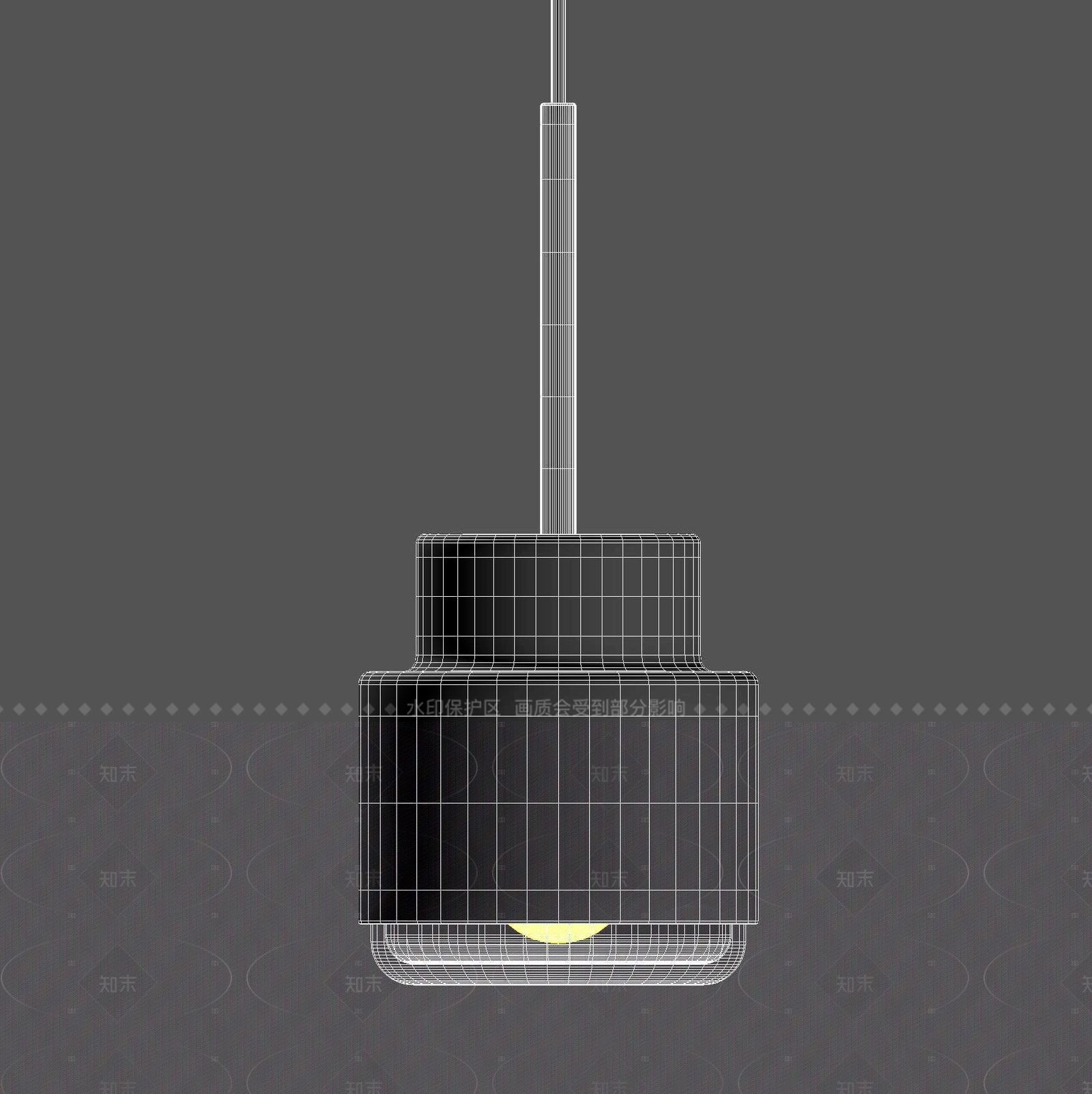 现代简约吊灯3D模型下载【ID:1208567647】
