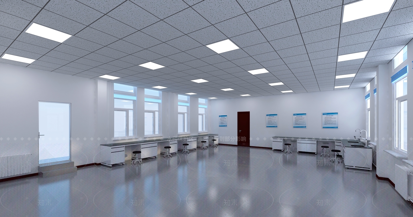 现代简约实验室3D模型下载【ID:1208569529】