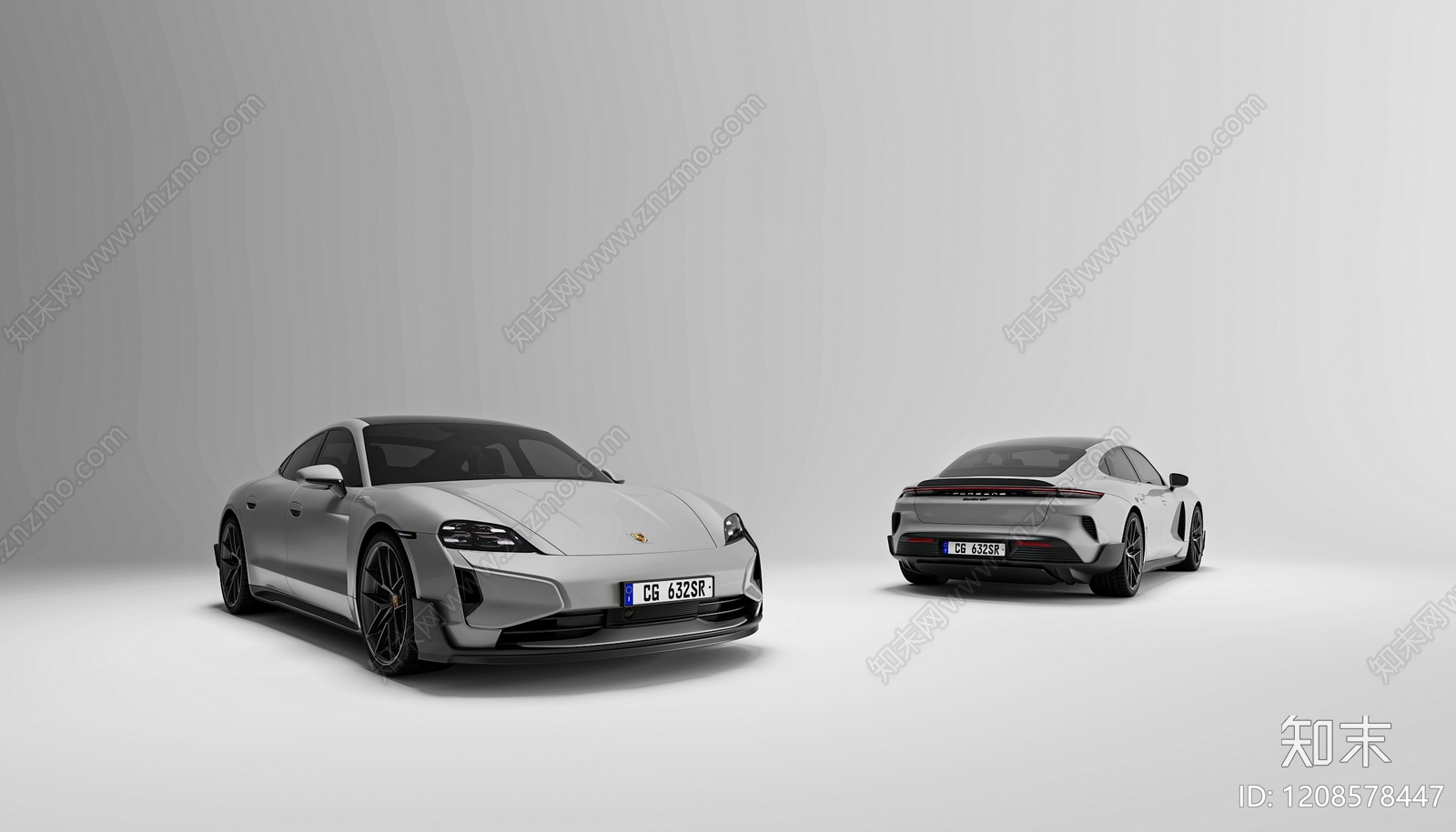 极简主义汽车3D模型下载【ID:1208578447】