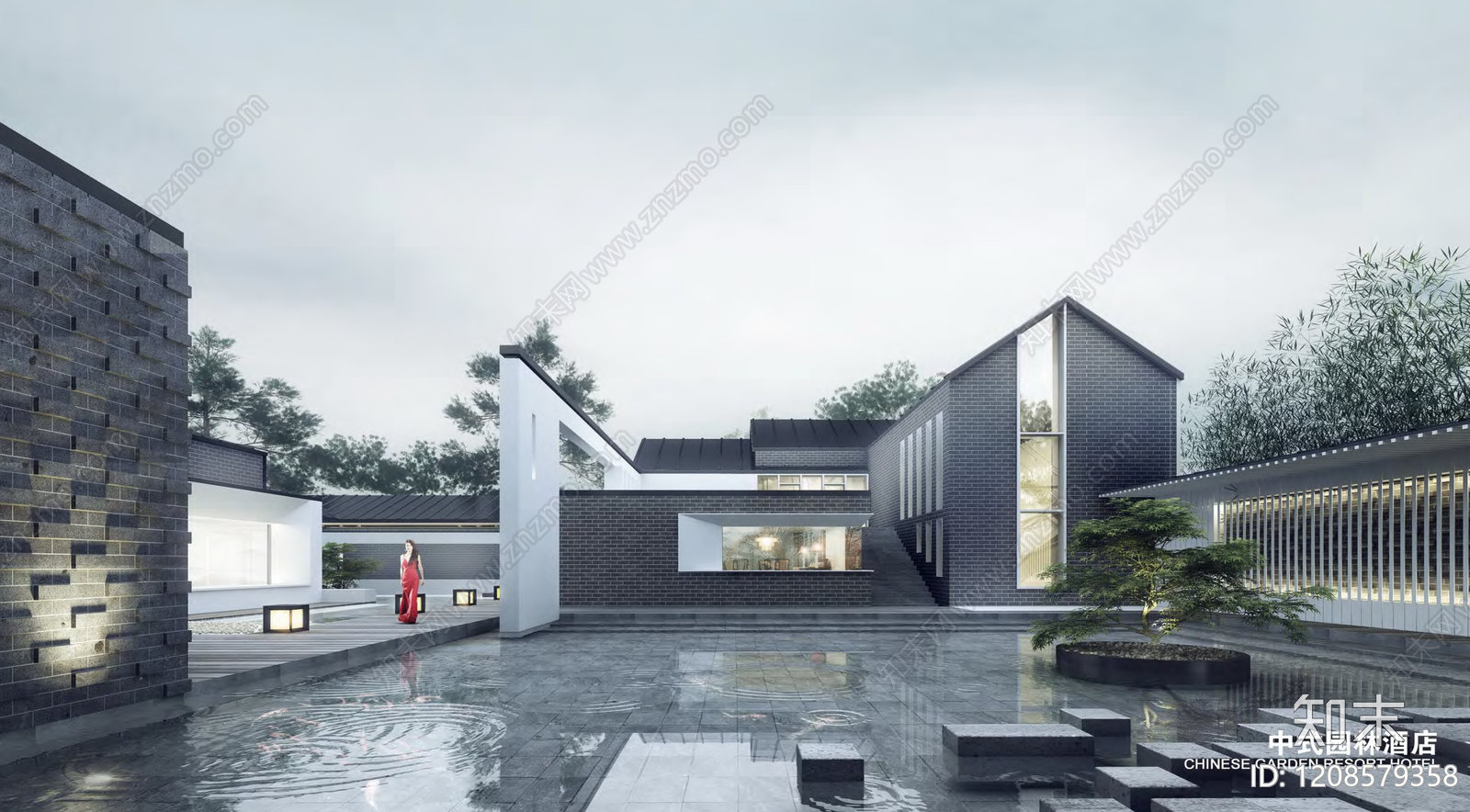 现代新中式总体城市设计下载【ID:1208579358】