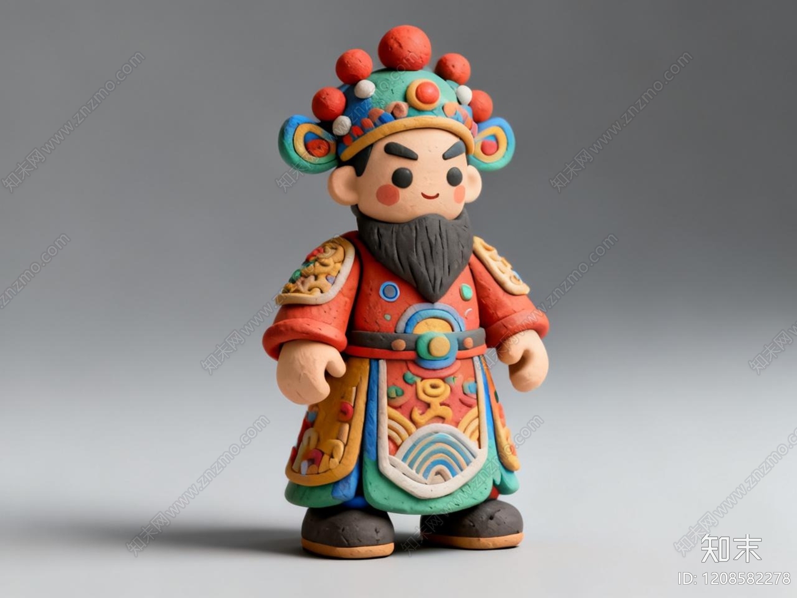 现代新中式雕塑SU模型下载【ID:1208582278】