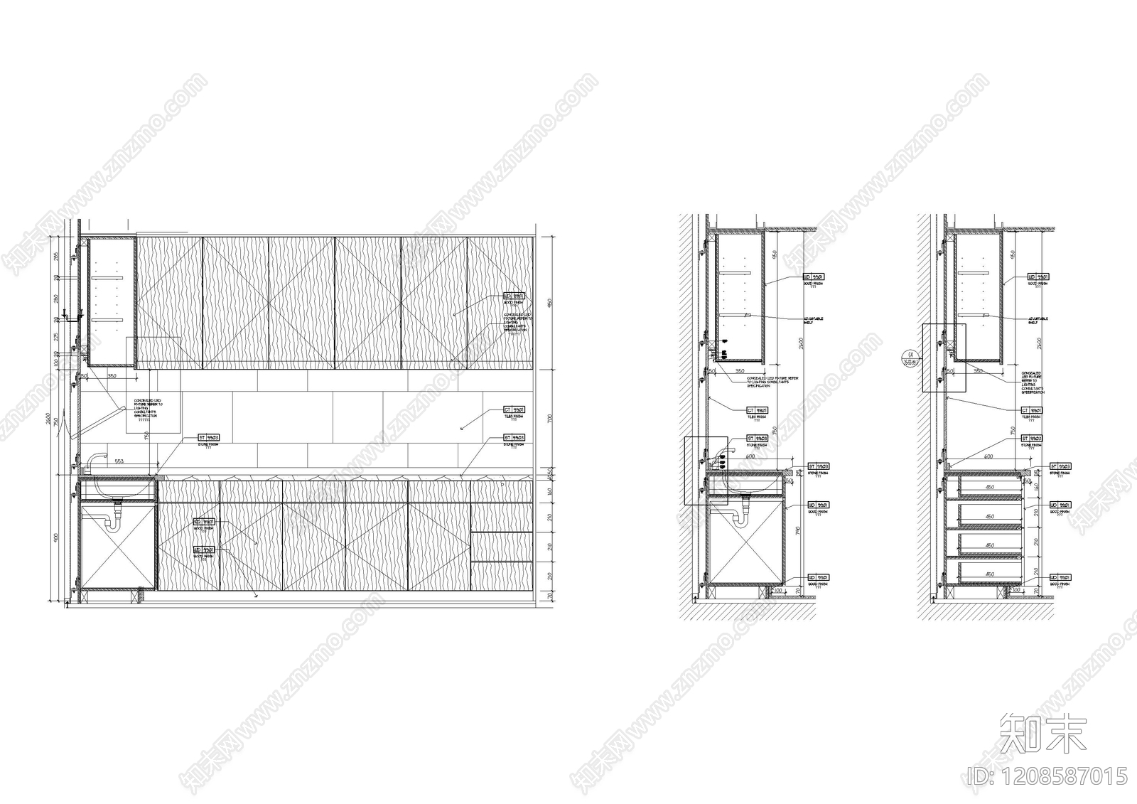 现代其他节点详图施工图下载【ID:1208587015】