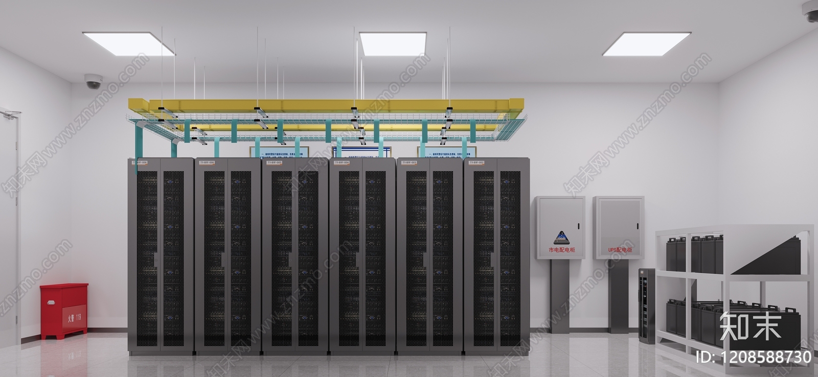 现代简约其他办公空间3D模型下载【ID:1208588730】