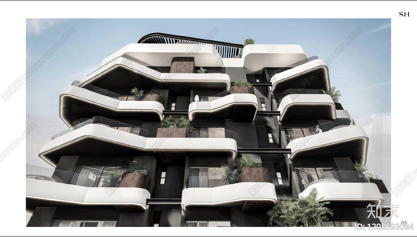 公寓建筑下载【ID:1208593094】