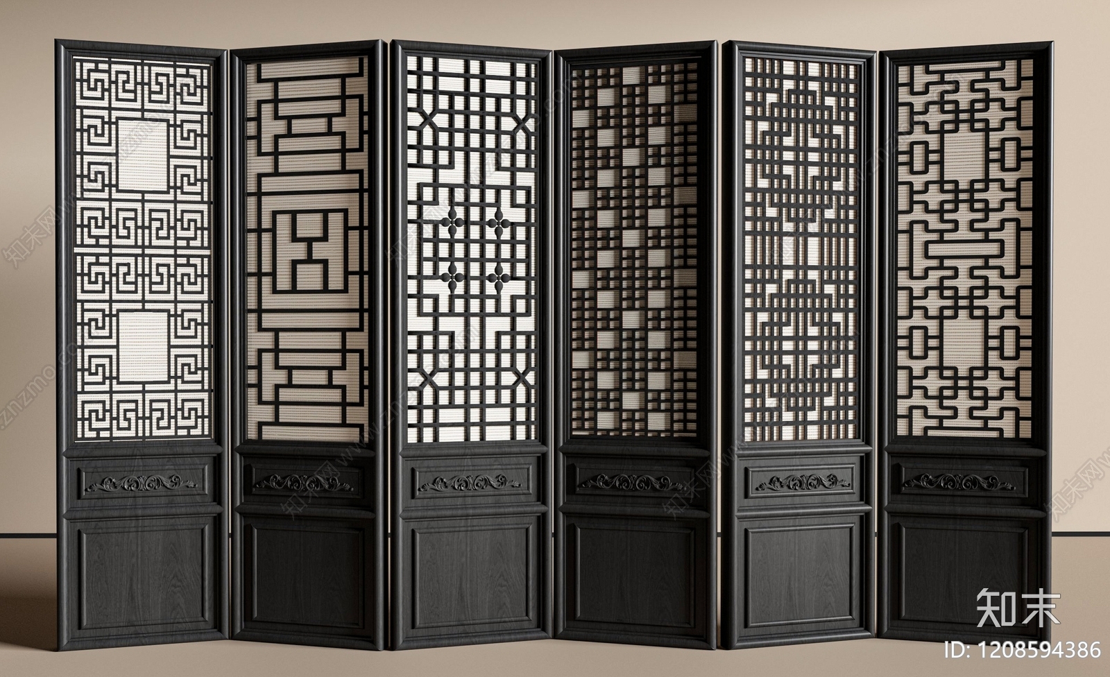 新中式其他家具3D模型下载【ID:1208594386】