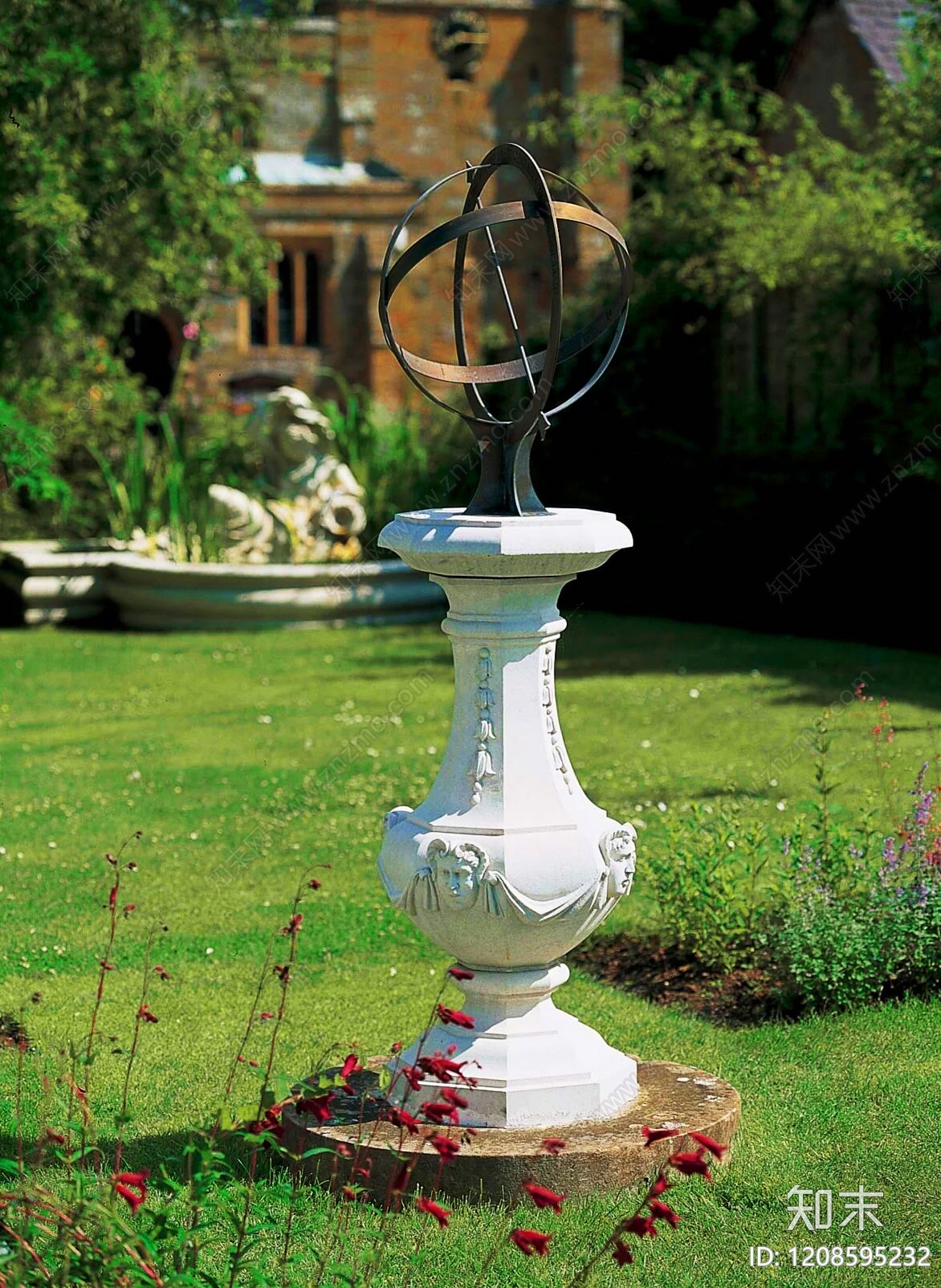 法式欧式雕塑施工图下载【ID:1208595232】