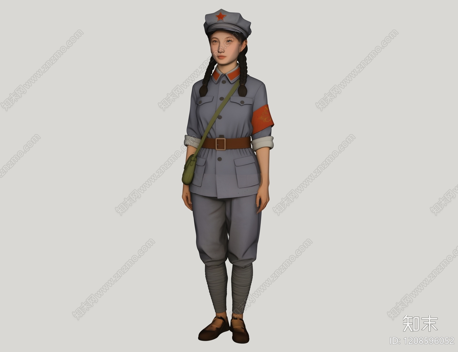 女人SU模型下载【ID:1208596052】