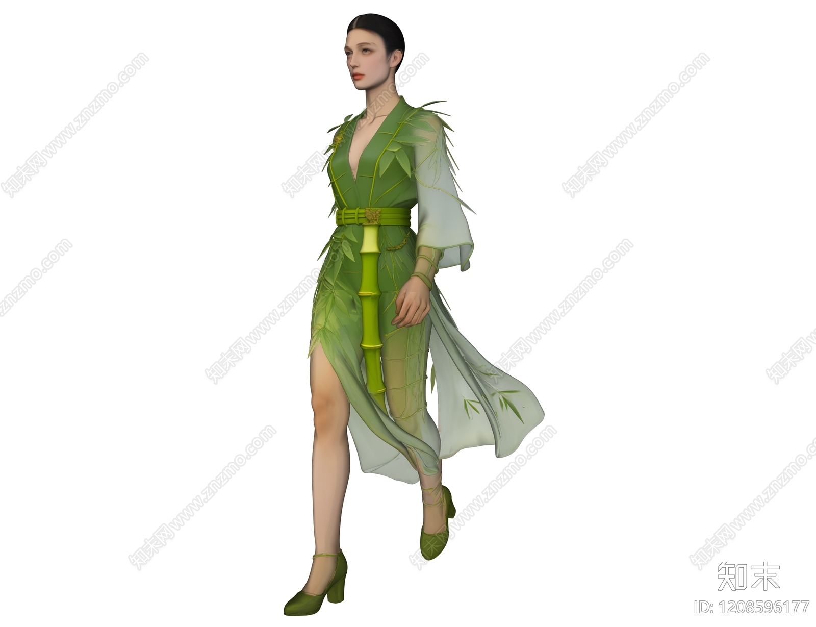 女人SU模型下载【ID:1208596177】