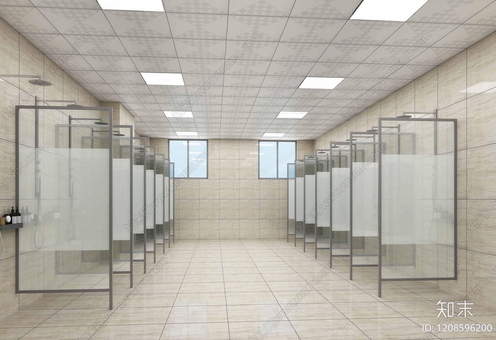 现代简约学生宿舍3D模型下载【ID:1208596200】