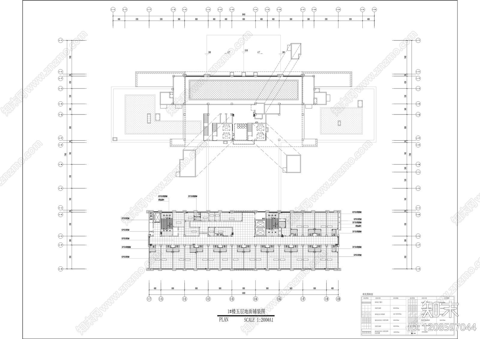 现代医院cad施工图下载【ID:1208597044】