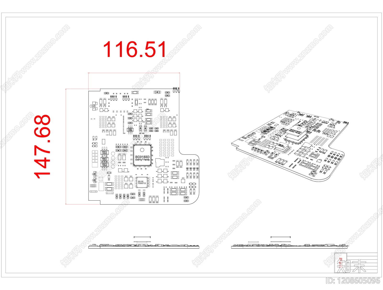 现代电器施工图下载【ID:1208605096】