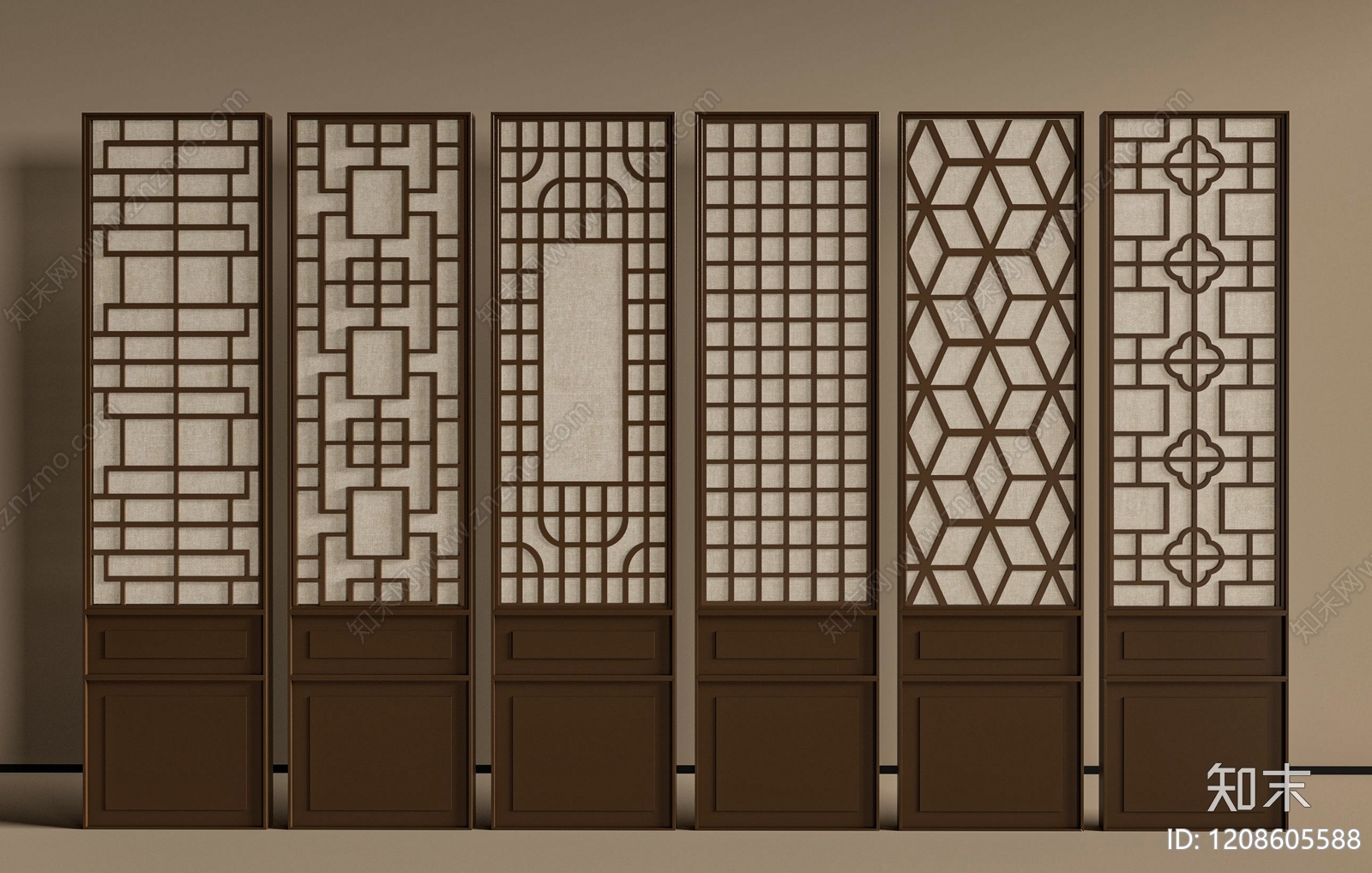 新中式其他家具3D模型下载【ID:1208605588】