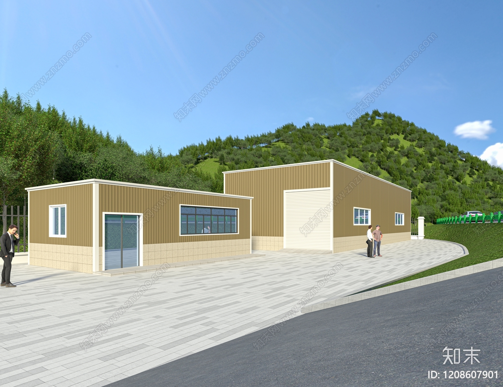 钢结构cad施工图下载【ID:1208607901】