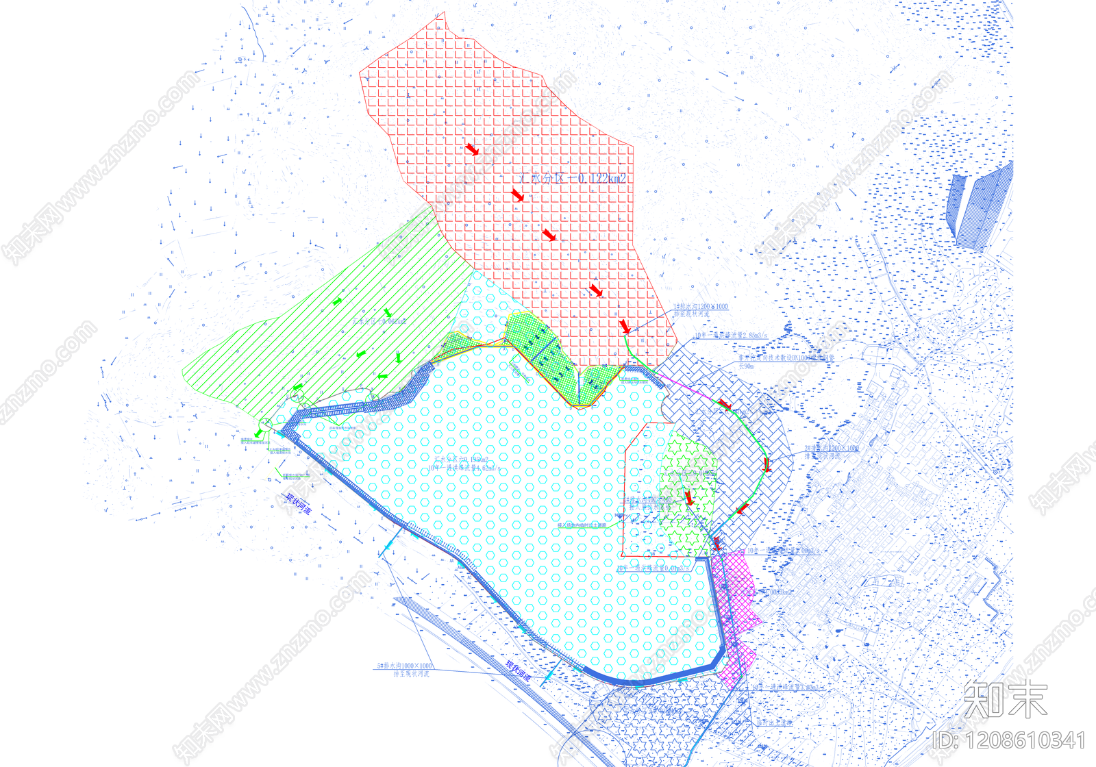 现代其他建筑施工图下载【ID:1208610341】