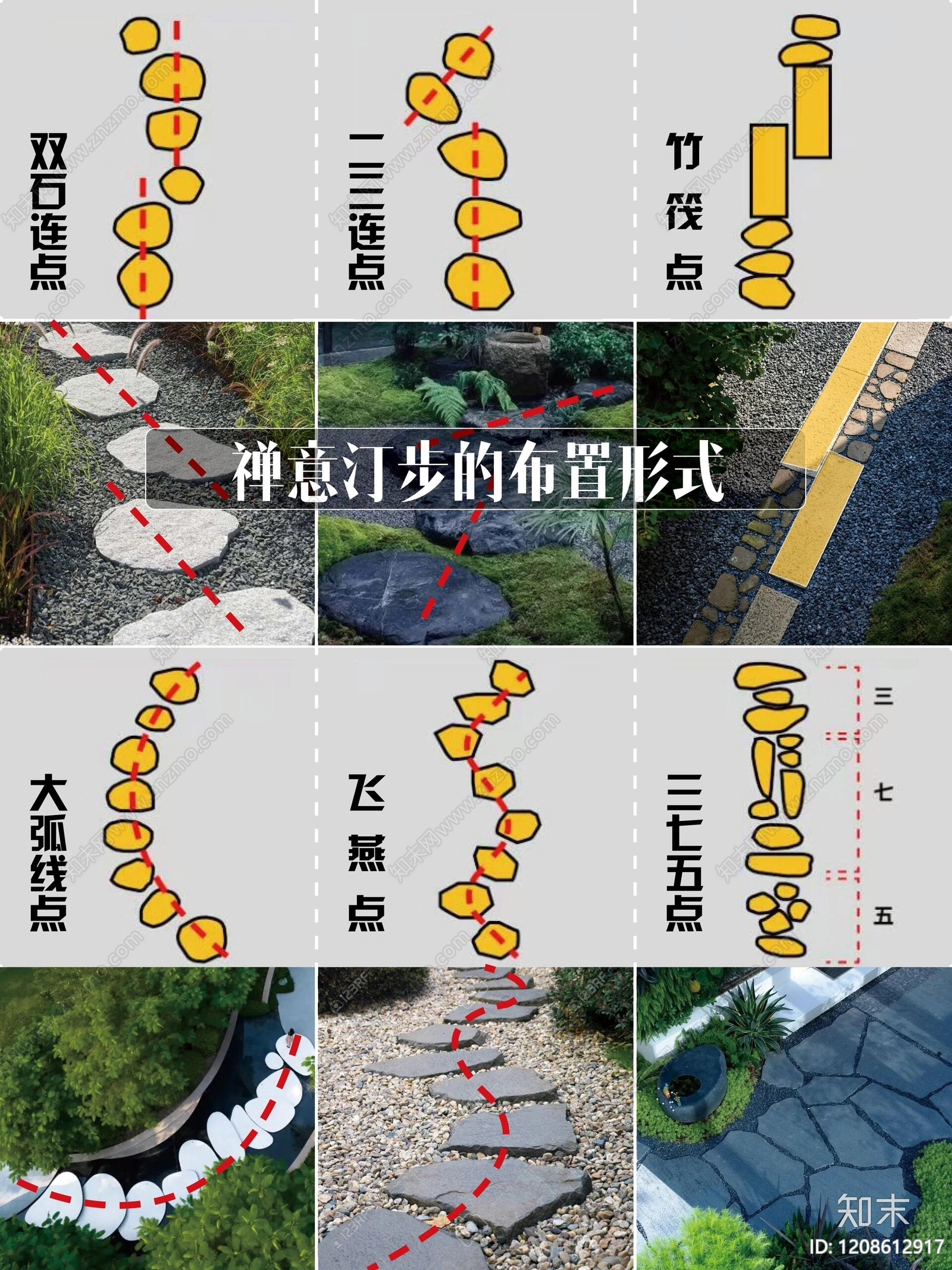 新中式中式庭院景观下载【ID:1208612917】