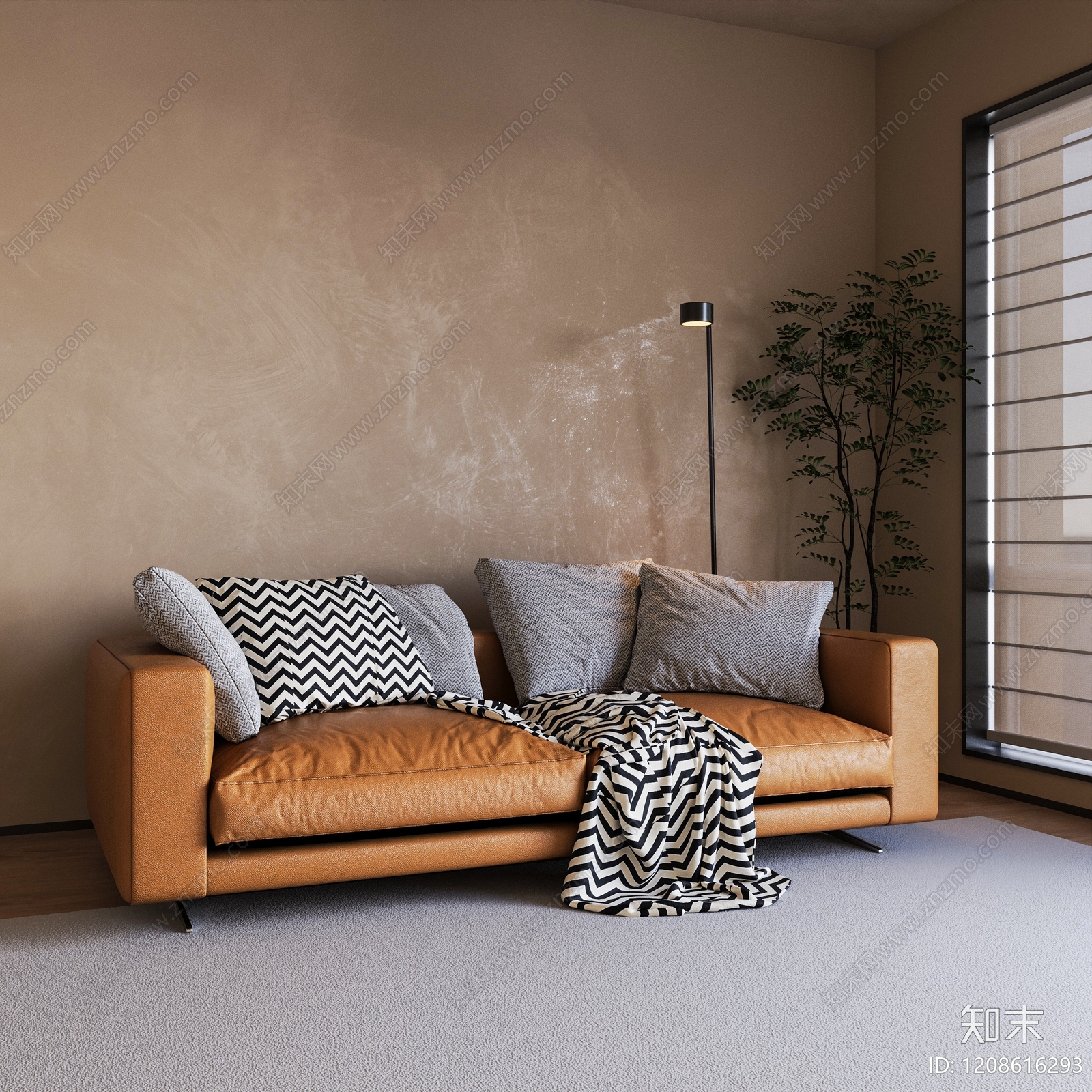 现代简约其他沙发3D模型下载【ID:1208616293】